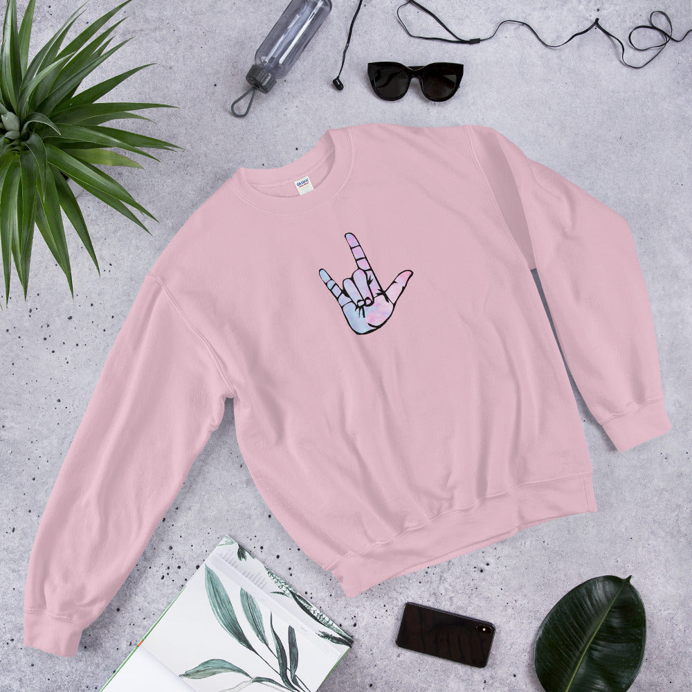 'I love you' Crewneck Sweatshirt