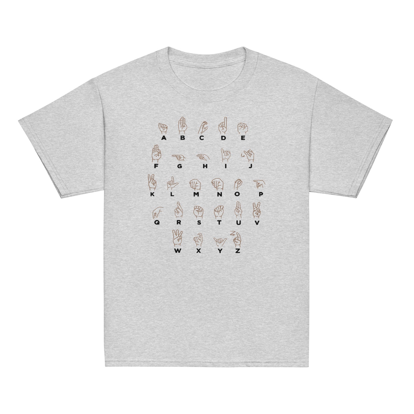 Youth ASL Alphabet T-Shirt