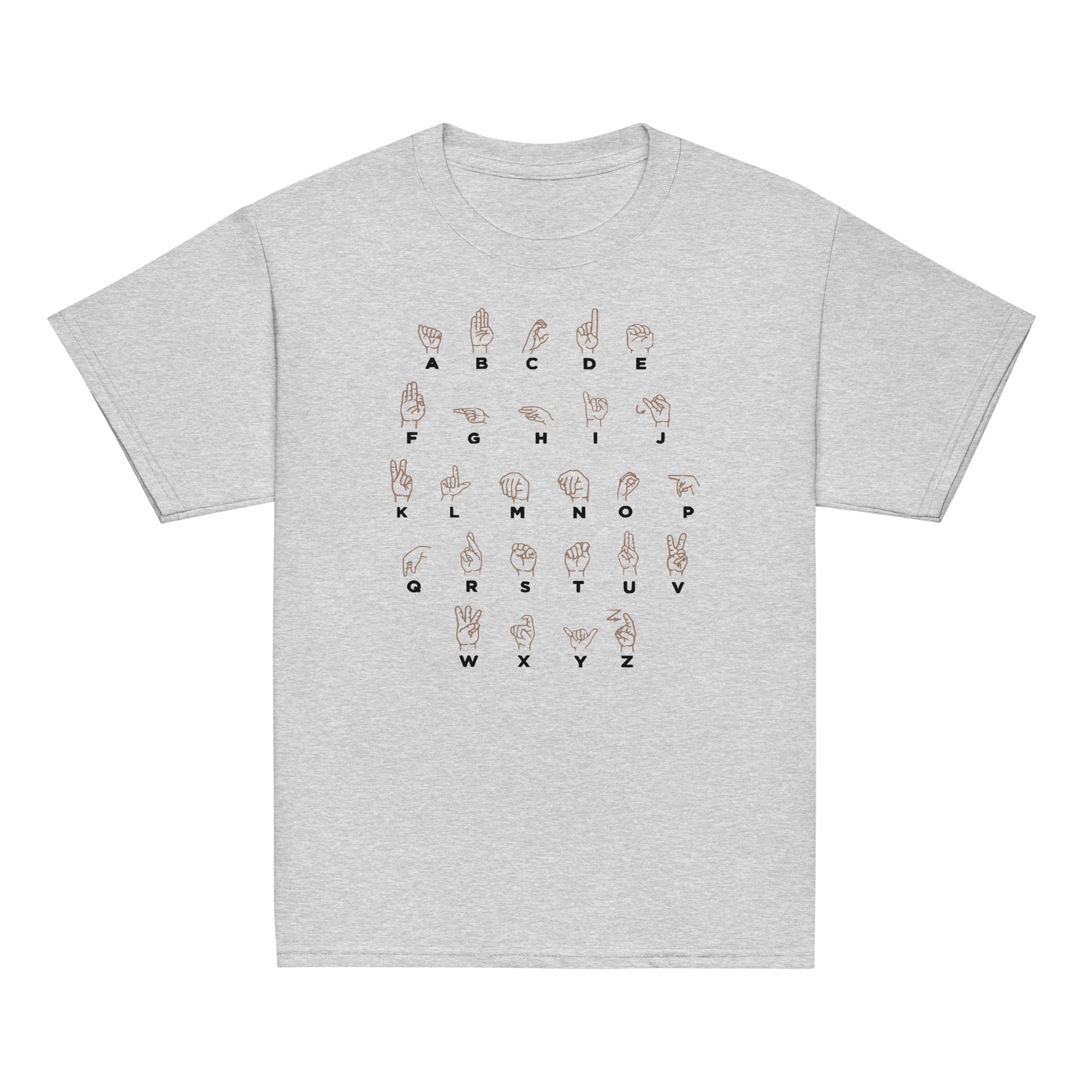 Youth ASL Alphabet T-Shirt