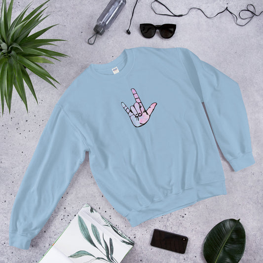 'I love you' Crewneck Sweatshirt