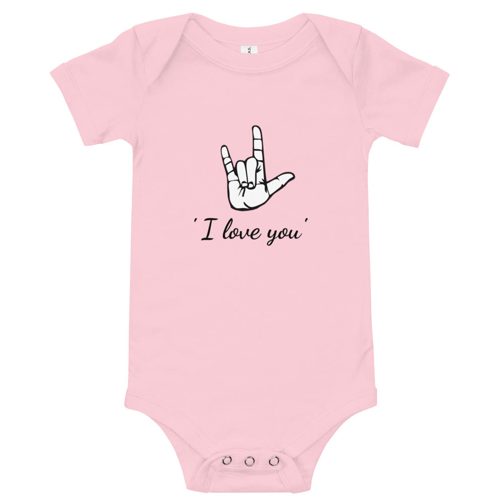 I Love You ASL Bodysuit